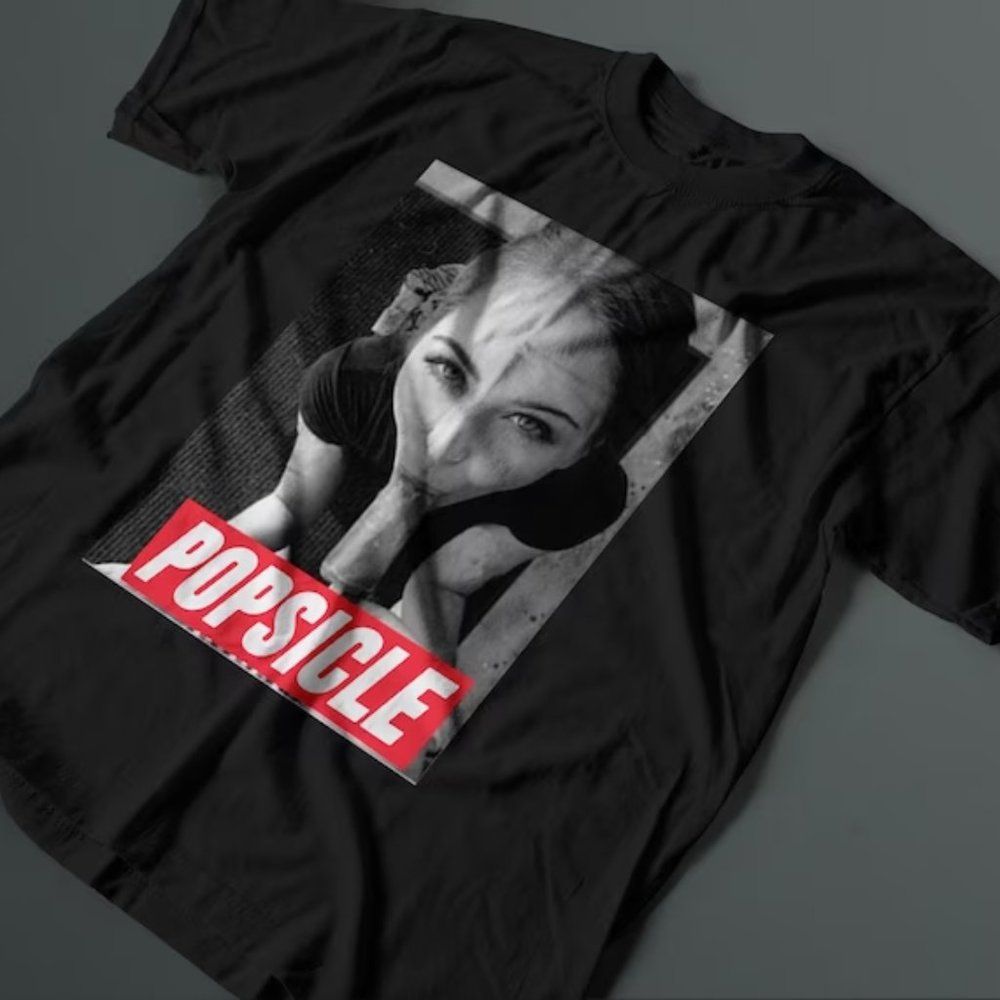 Riley Reid Pornostar Popsicle Lollipop Star Swag Deep Hot Sexy T Shirt